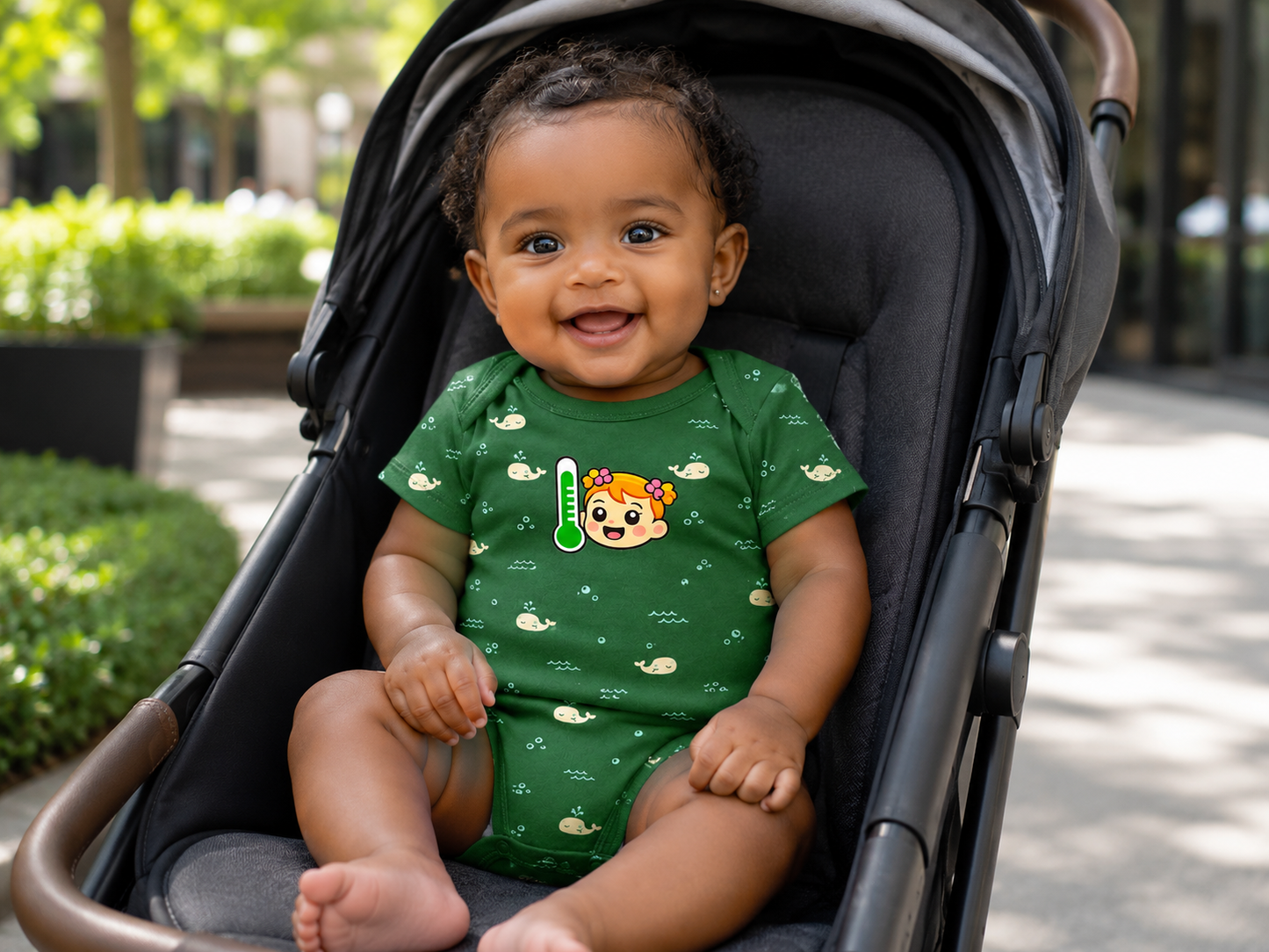 Smart Temperature Baby Onesie
