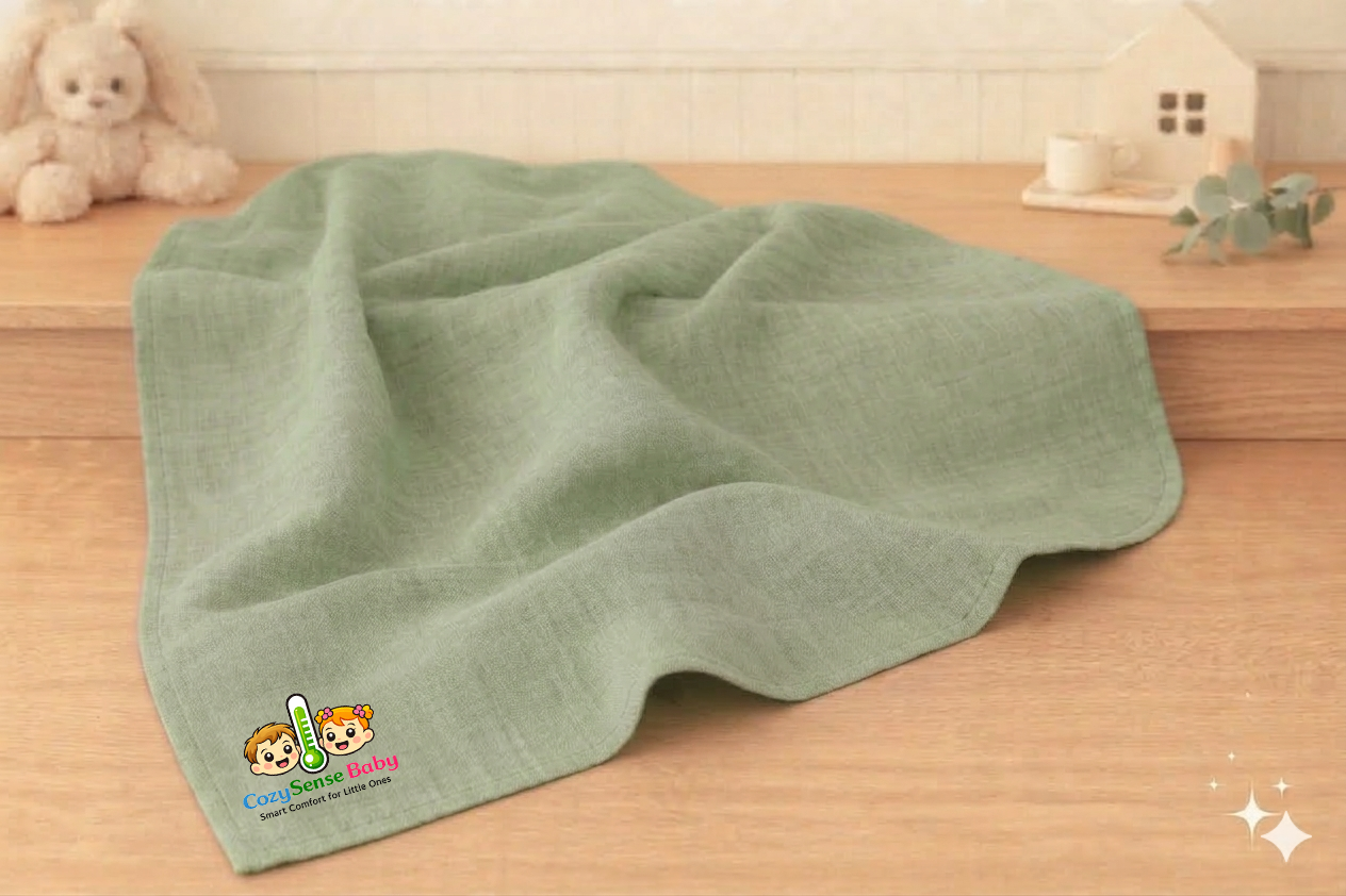 CozySense Bamboo Swaddle Blanket