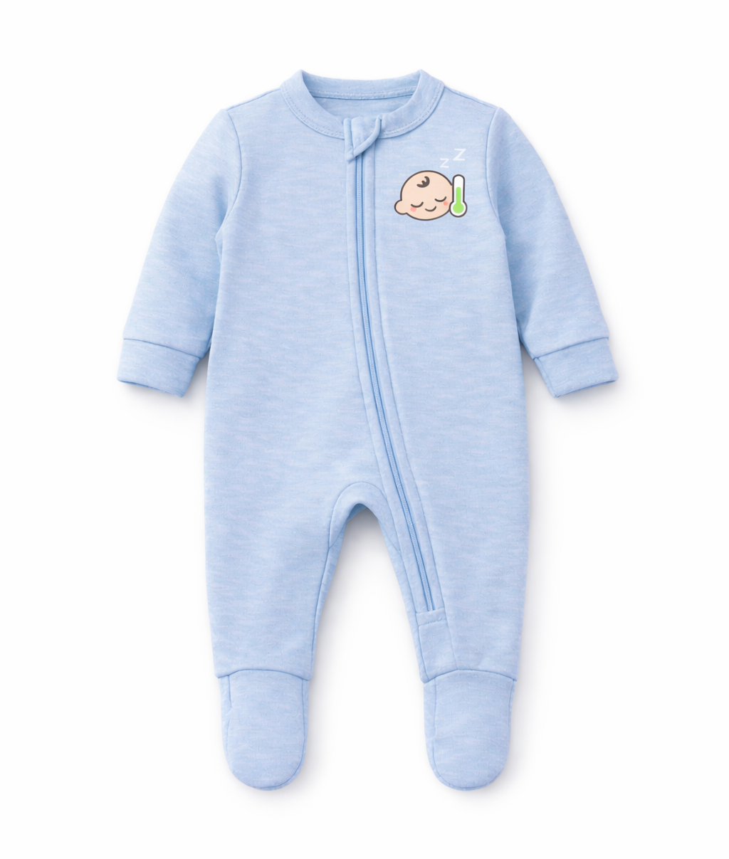 Smart Temperature Bamboo Footed Sleeper