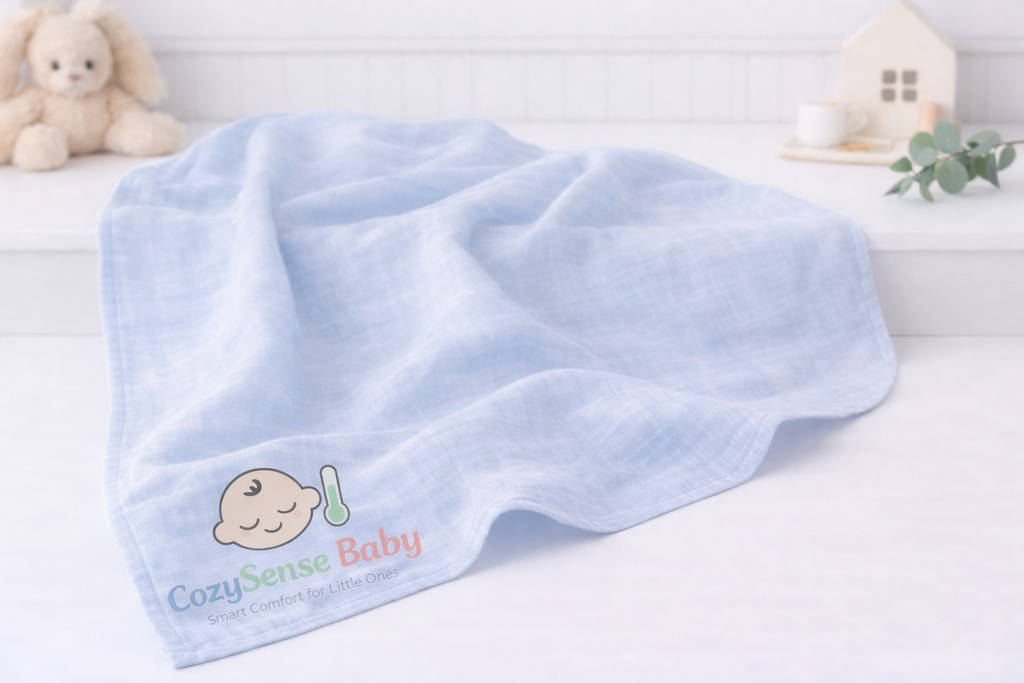 CozySense Bamboo Swaddle Blanket