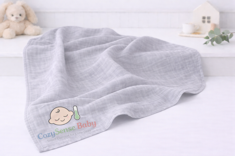 CozySense Bamboo Swaddle Blanket