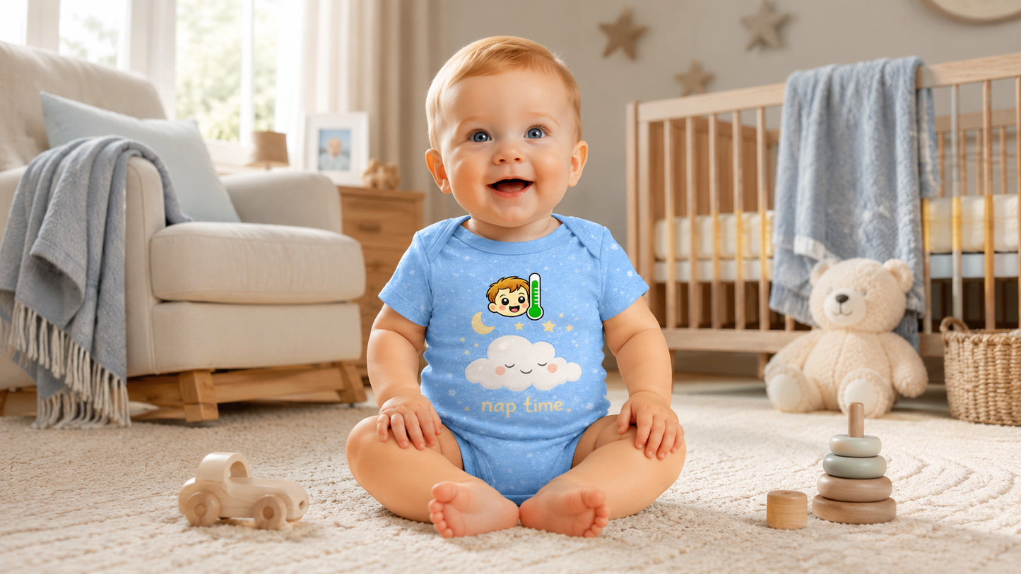 Smart Temperature Baby Onesie