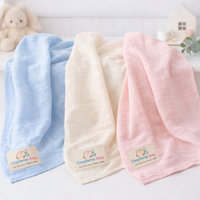 CozySense Bamboo Swaddle Blanket