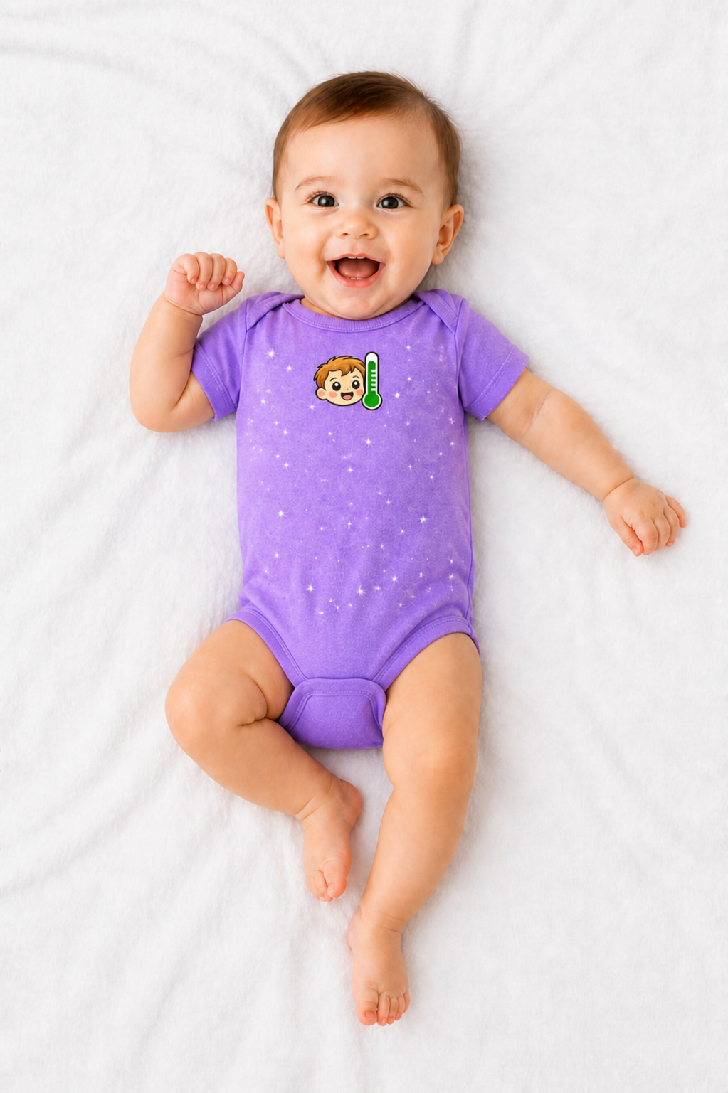 Smart Temperature Baby Onesie