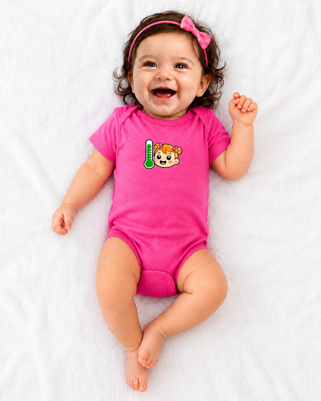 CozySense Baby bamboo zip romper for soft baby comfort