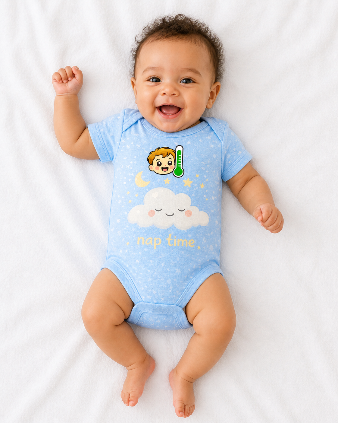 Smart Temperature Baby Onesie