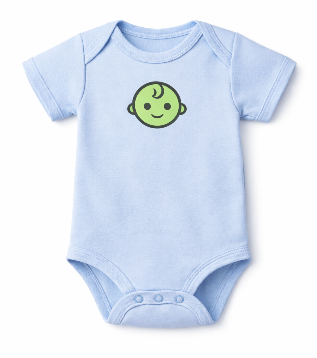 Smart Temperature Baby Onesie - Pink