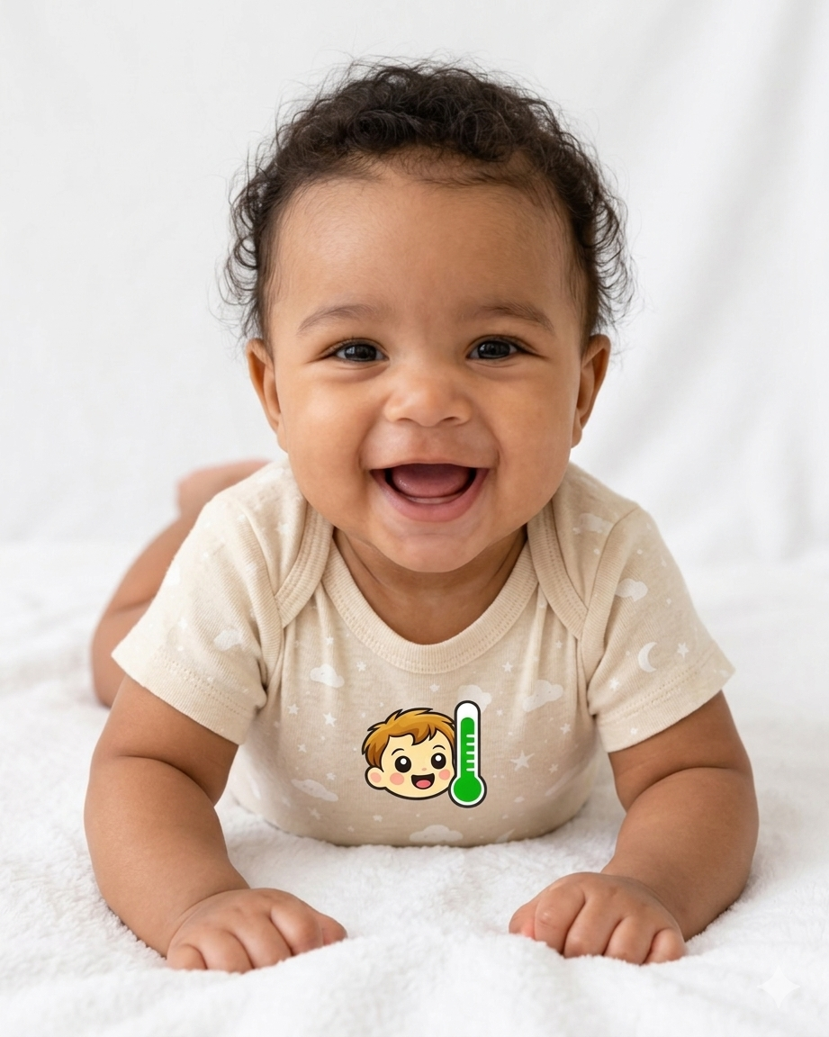 Smart Temperature Baby Onesie